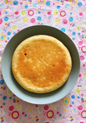 炊飯器で!牛乳無し!ホットケーキ-レシピのメイン写真