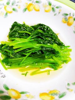 みつばのおひたし-レシピのメイン写真