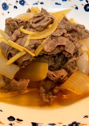 牛すき煮-レシピのメイン写真