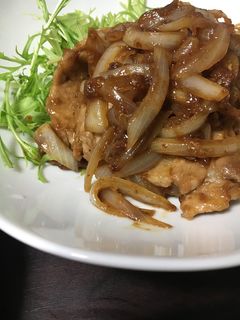 簡単☆豚の生姜焼き-レシピのメイン写真