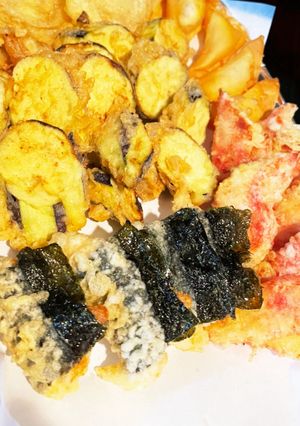 ヘルシー簡単おつまみ!山芋の天ぷら-レシピのメイン写真