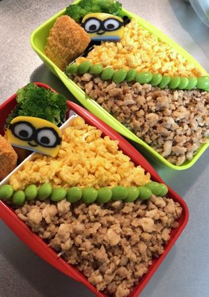 お弁当diary・そぼろ弁当-レシピのメイン写真