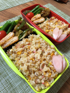 お弁当diary・炒飯弁当-レシピのメイン写真