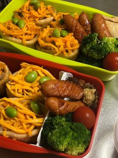 お弁当diary・五目いなり寿司弁当-レシピのメイン写真