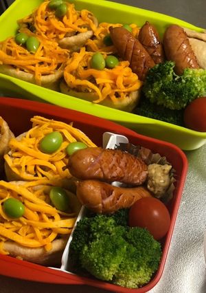 お弁当diary・五目いなり寿司弁当-レシピのメイン写真