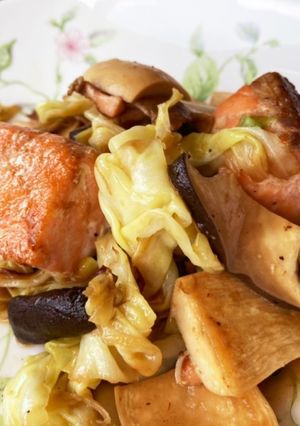 エリンギ鮭バター醤油-レシピのメイン写真