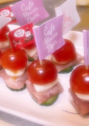 パーティの前菜に！ピンチョス-レシピのメイン写真