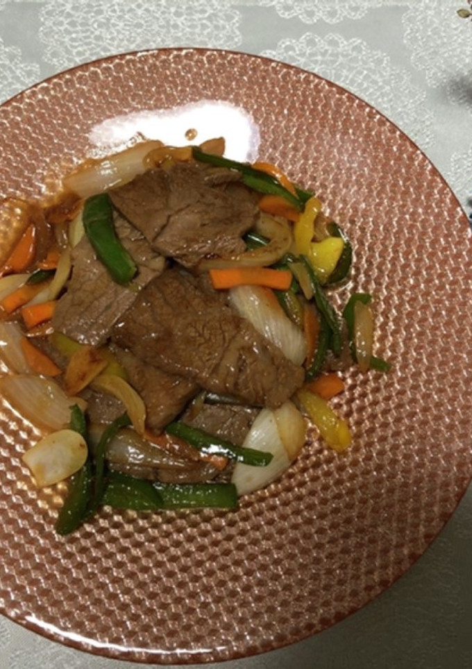 牛肉と野菜のオイスター炒め-レシピのメイン写真