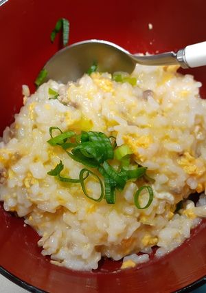 【テキトーに作る】徹夜明けのお粥-レシピのメイン写真