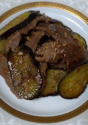 牛肉となすのみそ炒め☆-レシピのメイン写真