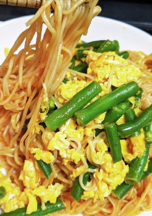 くっつきにくい、そーめんチャンプルー！-レシピのメイン写真