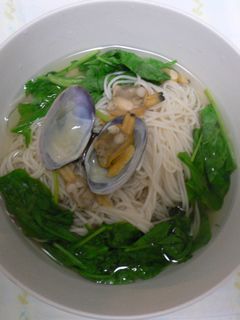 フォー風?!あさりのにゅうめん-レシピのメイン写真
