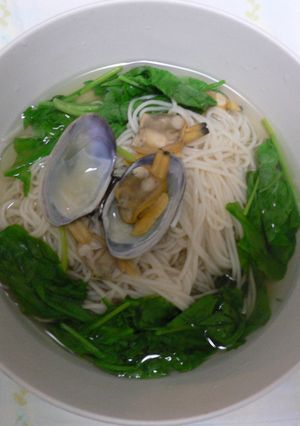 フォー風?!あさりのにゅうめん-レシピのメイン写真