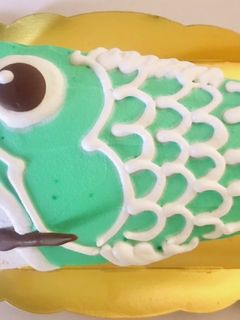 鯉のぼりケーキ・こどもの日・端午の節句-レシピのメイン写真