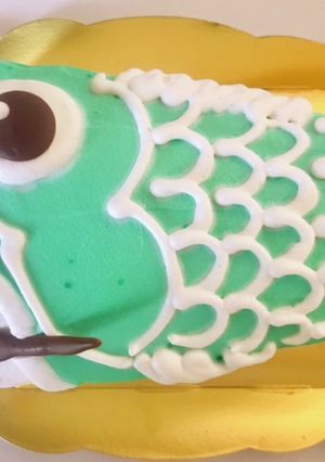 鯉のぼりケーキ・こどもの日・端午の節句-レシピのメイン写真