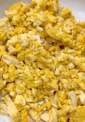木綿豆腐と卵-レシピのメイン写真