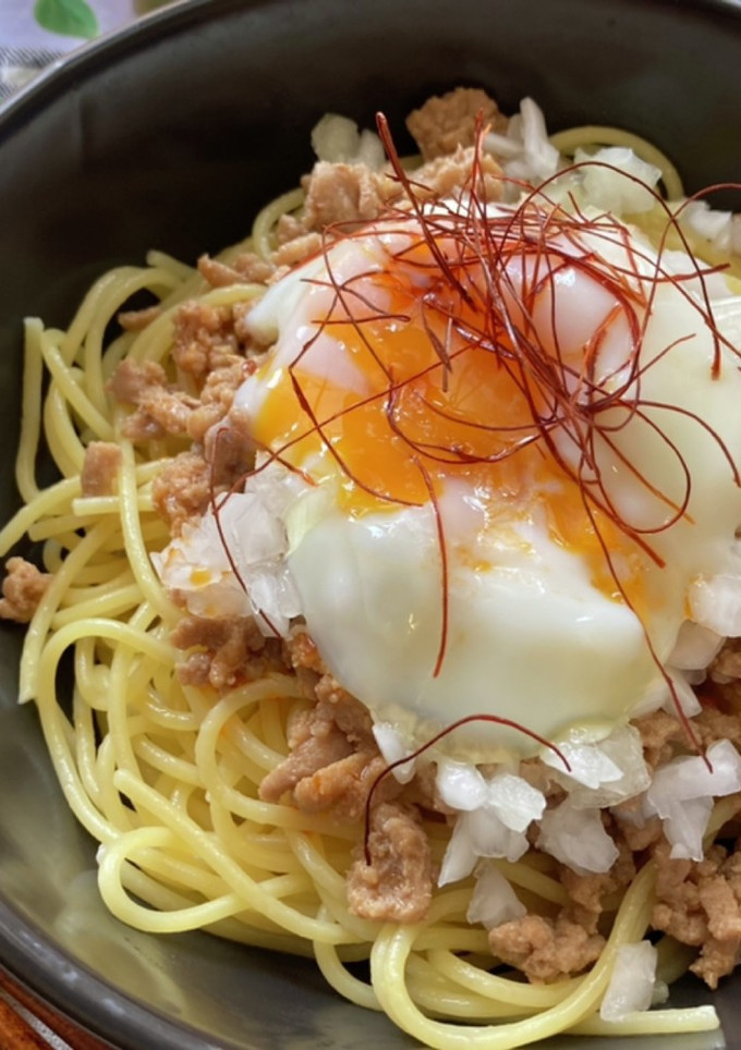 10分で完成♡簡単♡パスタde混ぜそば風-レシピのメイン写真