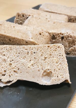 高たんぱく　大豆粉蒸しパン-レシピのメイン写真