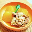 材料2つで美味しいおかず、豚こま大根煮