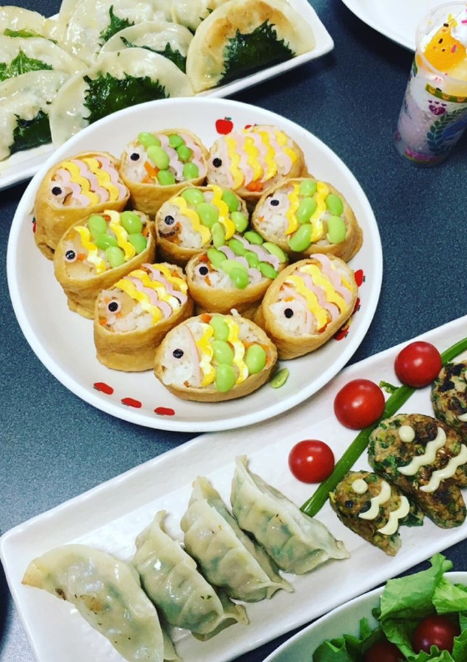 子供の日記録　いなり鯉のぼり-レシピのメイン写真