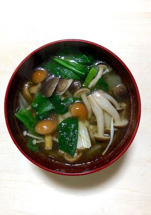 きのこたっぷりヘルシー美コンソメスープ-レシピのメイン写真