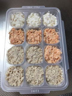 離乳食の魚の冷凍-レシピのメイン写真