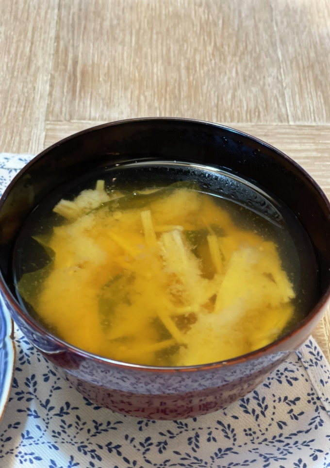 簡単♡えのきとわかめのお味噌汁-レシピのメイン写真