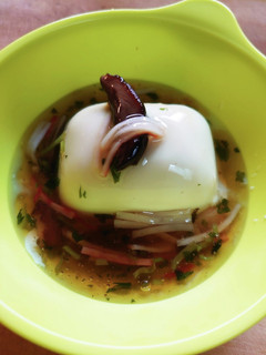 枝豆豆腐のカニかまあんかけ-レシピのメイン写真