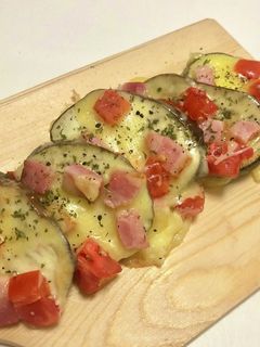 ナスのトロトロチーズ焼き-レシピのメイン写真
