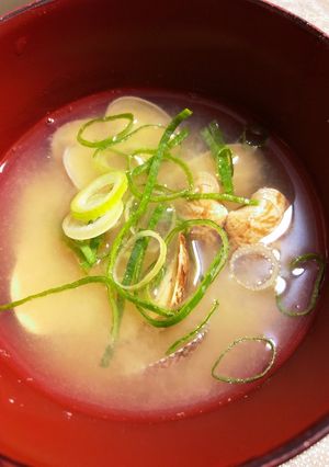 超楽々　美味しいあさりの味噌汁　作ります-レシピのメイン写真