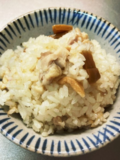 鶏肉とメンマの簡単炊き込みご飯-レシピのメイン写真