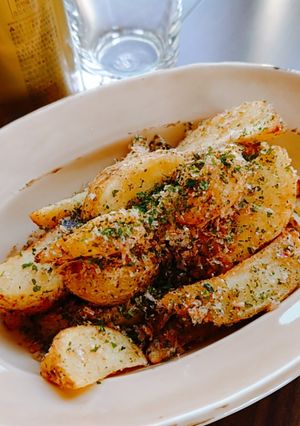 簡単♪冷凍フライドポテトの青海苔鰹節和え-レシピのメイン写真