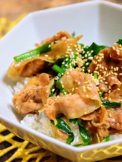 焼き肉のタレ風万能たれ黄金比 豚丼にも-レシピのメイン写真