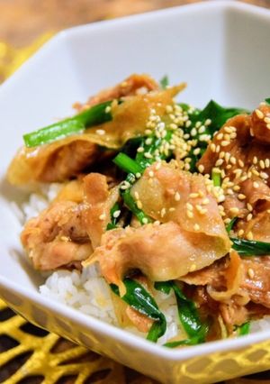 焼き肉のタレ風万能たれ黄金比 豚丼にも-レシピのメイン写真