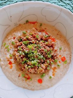 ☆★オートミールの坦々麺風粥☆★-レシピのメイン写真