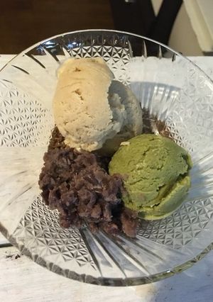 抹茶•きな粉のヴィーガンアイスクリーム-レシピのメイン写真