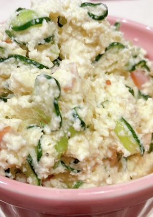 食物繊維たっぷり、おからのポテトサラダ風-レシピのメイン写真