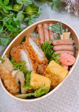 高校2年女子お弁当♥2021.05.05-レシピのメイン写真