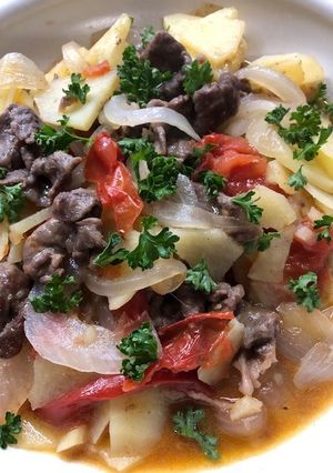 牛肉とトマトの重ね煮-レシピのメイン写真