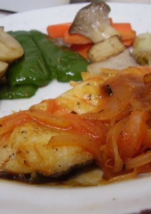 楽々イタリアン！たらのトマトソース-レシピのメイン写真