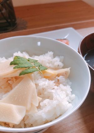 優しい味。冷凍できる筍ご飯-レシピのメイン写真