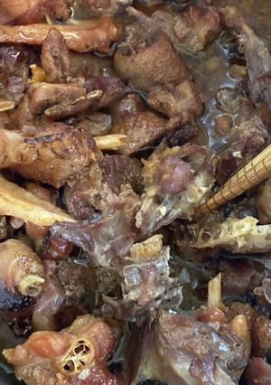 鶏骨　圧力鍋　煮込み-レシピのメイン写真