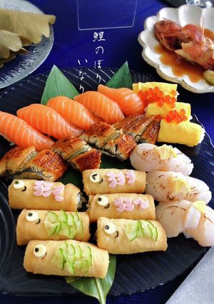 鯉のぼりいなり寿司★子供の日-レシピのメイン写真