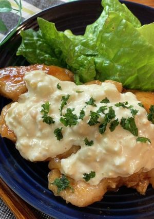 鶏むね肉de簡単♡揚げないチキン南蛮-レシピのメイン写真