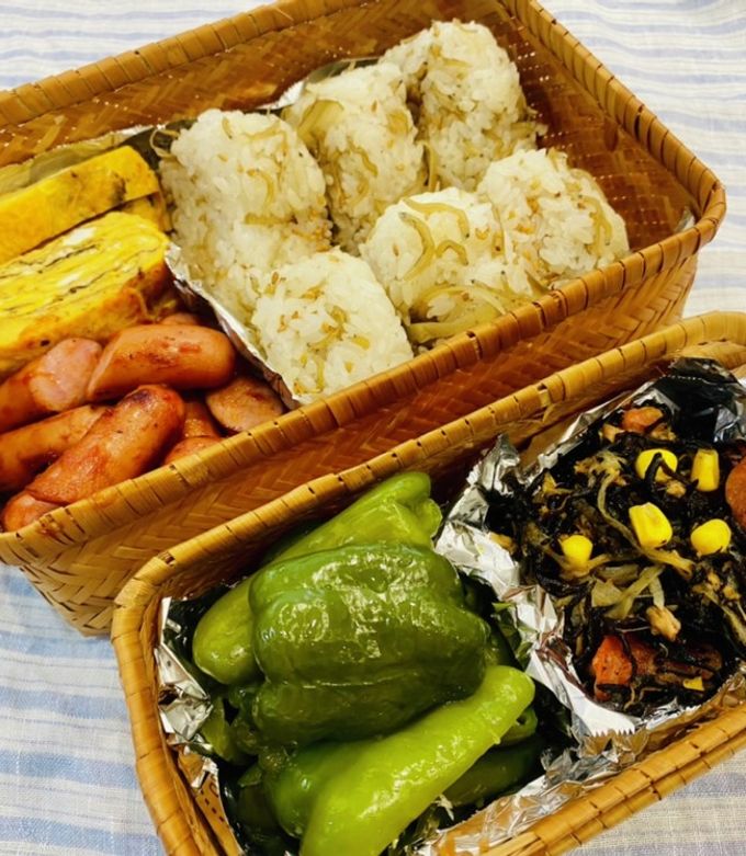 ほしぞらのピーマンおじさん ピーマンの焼き浸し〜シロさん弁当#43 by yahikko