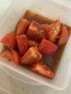 トマトのごまおかか和え-レシピのメイン写真