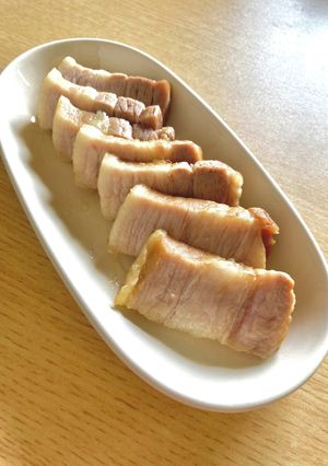 レンジで☆シンプル豚の角煮チャーシュー-レシピのメイン写真