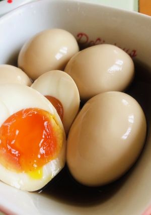 めんつゆで簡単　煮卵-レシピのメイン写真