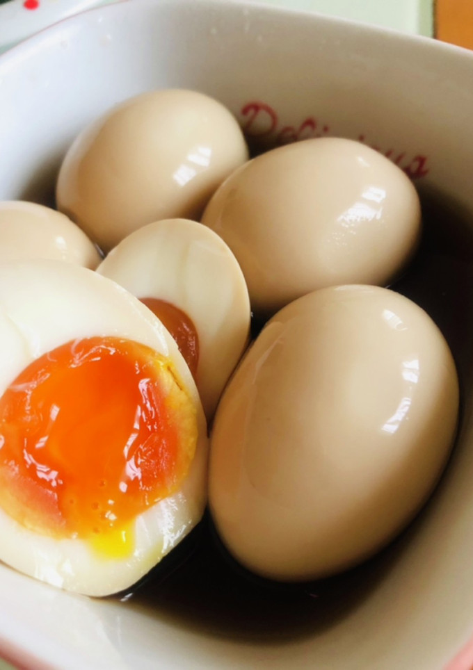 めんつゆで簡単　煮卵-レシピのメイン写真