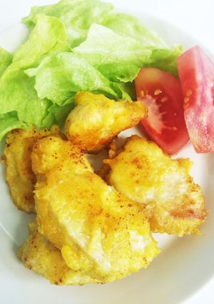 フライパンで焼ける☆鶏胸肉のカレーチーズ-レシピのメイン写真